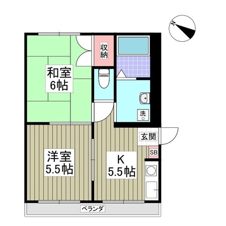 メゾンドYアンドYの物件間取画像